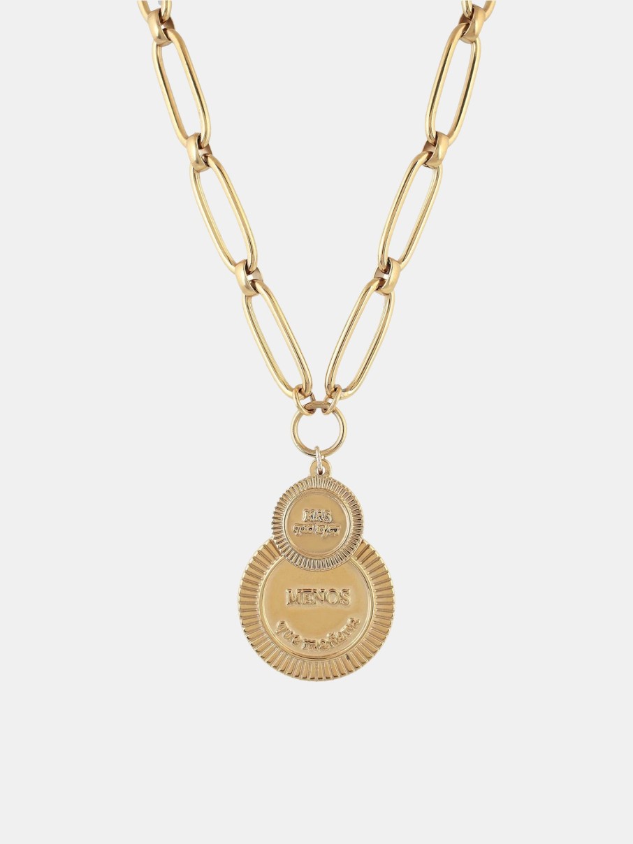 Accessories IBIZA PASSION | Don'T Ever Stop Double Medal Necklace