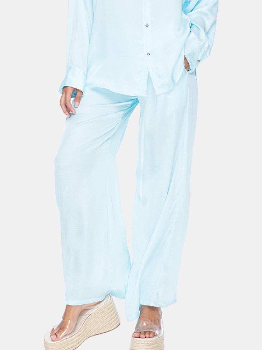 Clothing INDAH Pants | Prana Solid Easy Low Rise Pant Milu