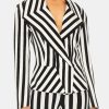 Clothing NORMA KAMALI Blazers | Bias Jacket 3/4 Stripe