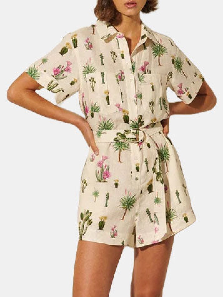 Clothing KIVARI | Saguero Playsuit Cactus