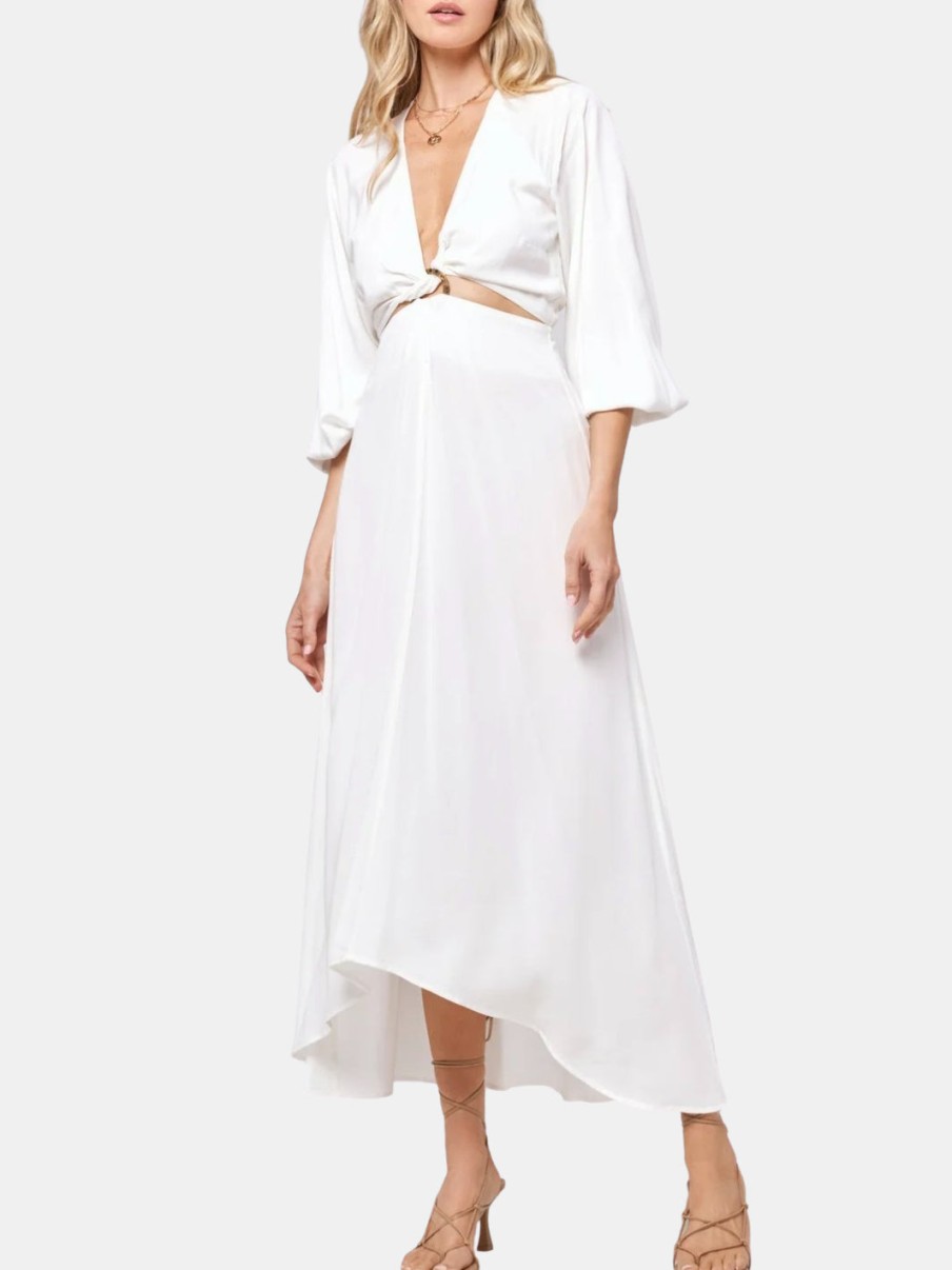 Clothing L SPACE Maxi | Colette Dress Cream