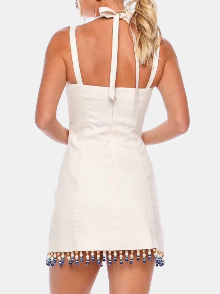 Clothing SIMKHAI Mini | Lora Sleeveless Mini Dress White