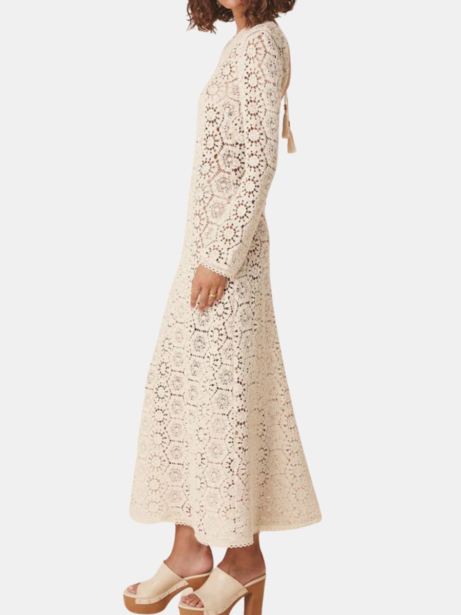 Clothing SPELL Maxi | Helena Crochet Lace Gown