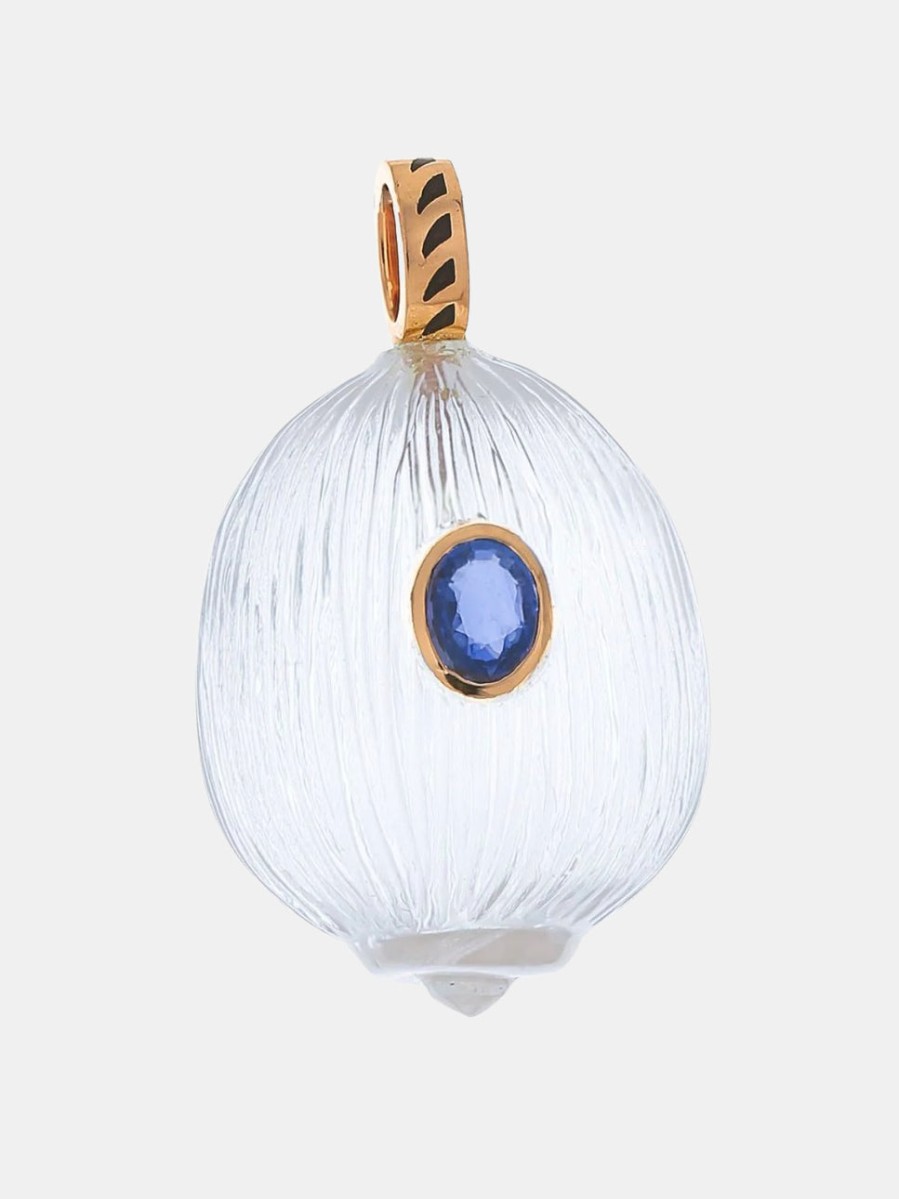 Accessories DEZSO Fine Jewelry | Carved Crystal Coquito Classic