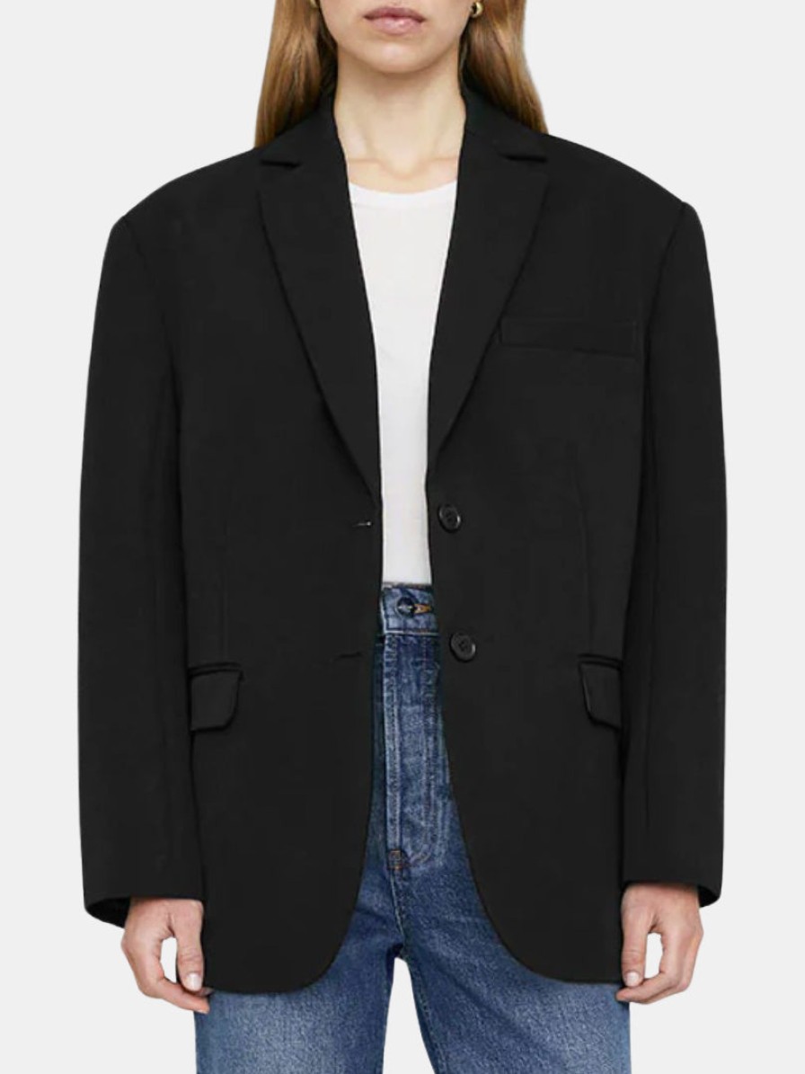 Clothing ANINE BING Blazers | Quinn Blazer Black