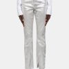 Clothing SIMKHAI Denim | Rae High-Rise Skinny Silver Foil