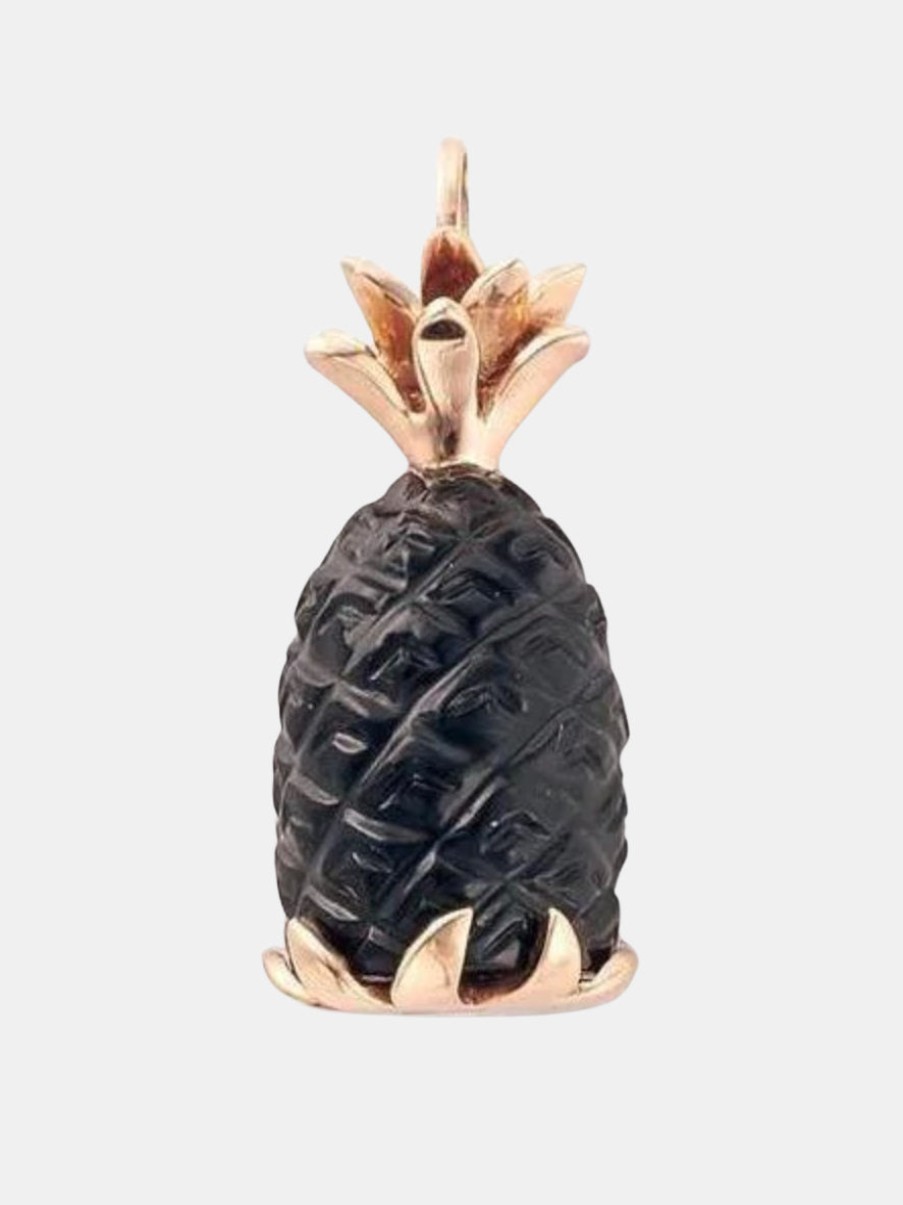 Accessories DEZSO | Deco Pineapple Onyx