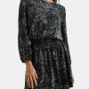 Clothing Rails Mini | Inez Dress Charcoal Tortoise