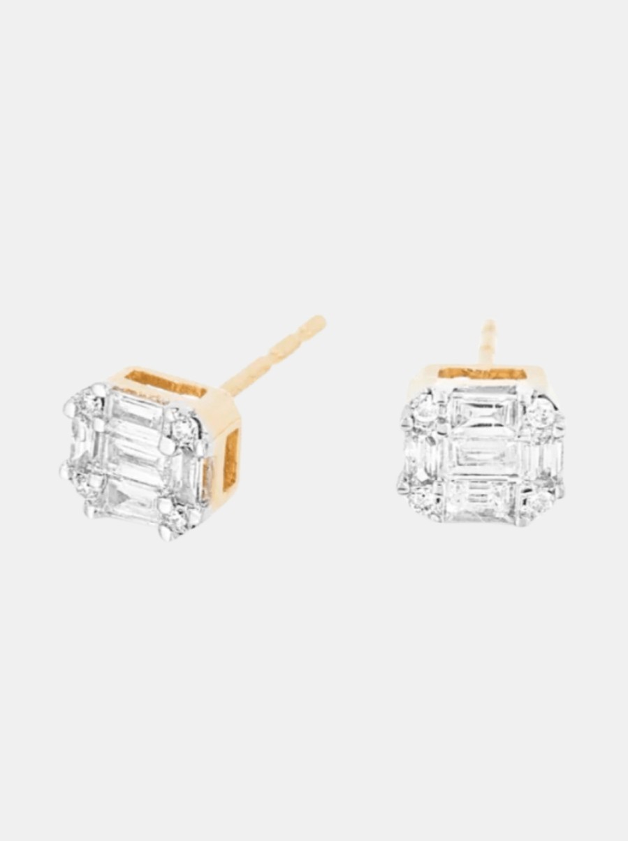 Accessories Adina Reyter Earrings | Multi Baguette Posts Y14