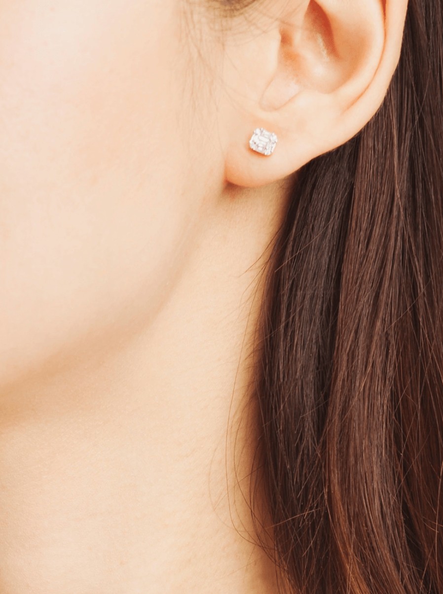 Accessories Adina Reyter Earrings | Multi Baguette Posts Y14