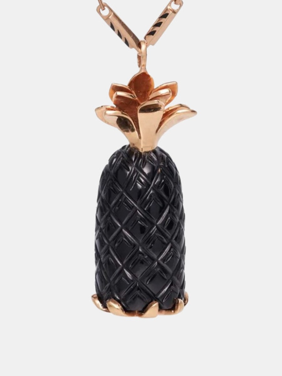 Accessories DEZSO Pendants | Deco Pineapple Onyx