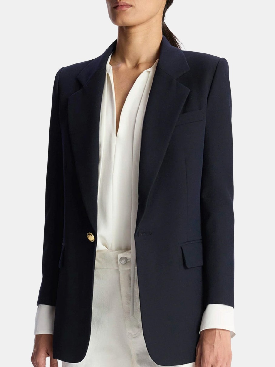 Clothing ALC Blazers | Davin Jacket Midnight