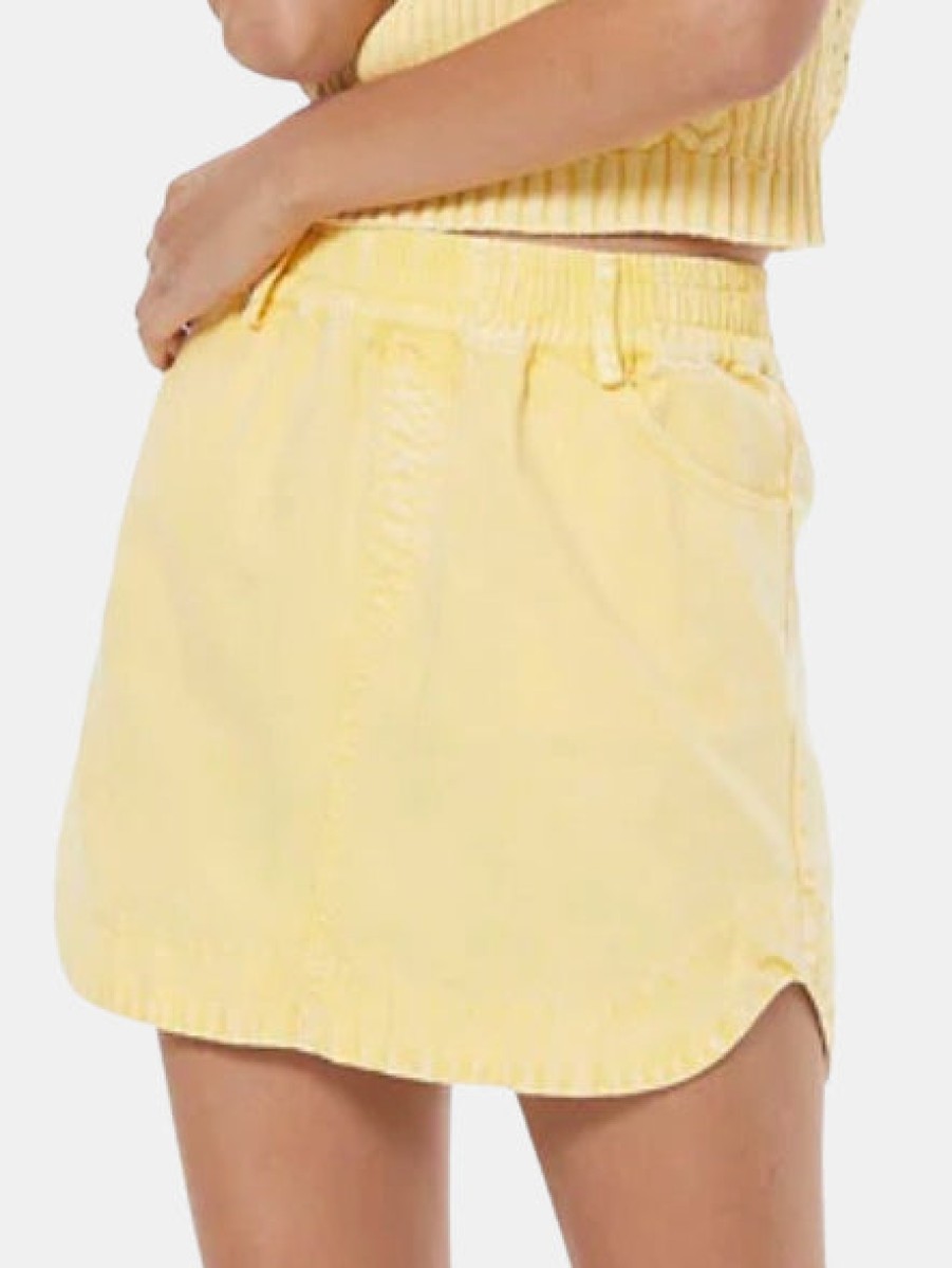 Clothing YFB Young Fabulous Broke Mini | Dixie Mirco Mini Skirt Sunray