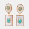 Accessories Lizzie Fortunato | Ethereal Pool Earring White