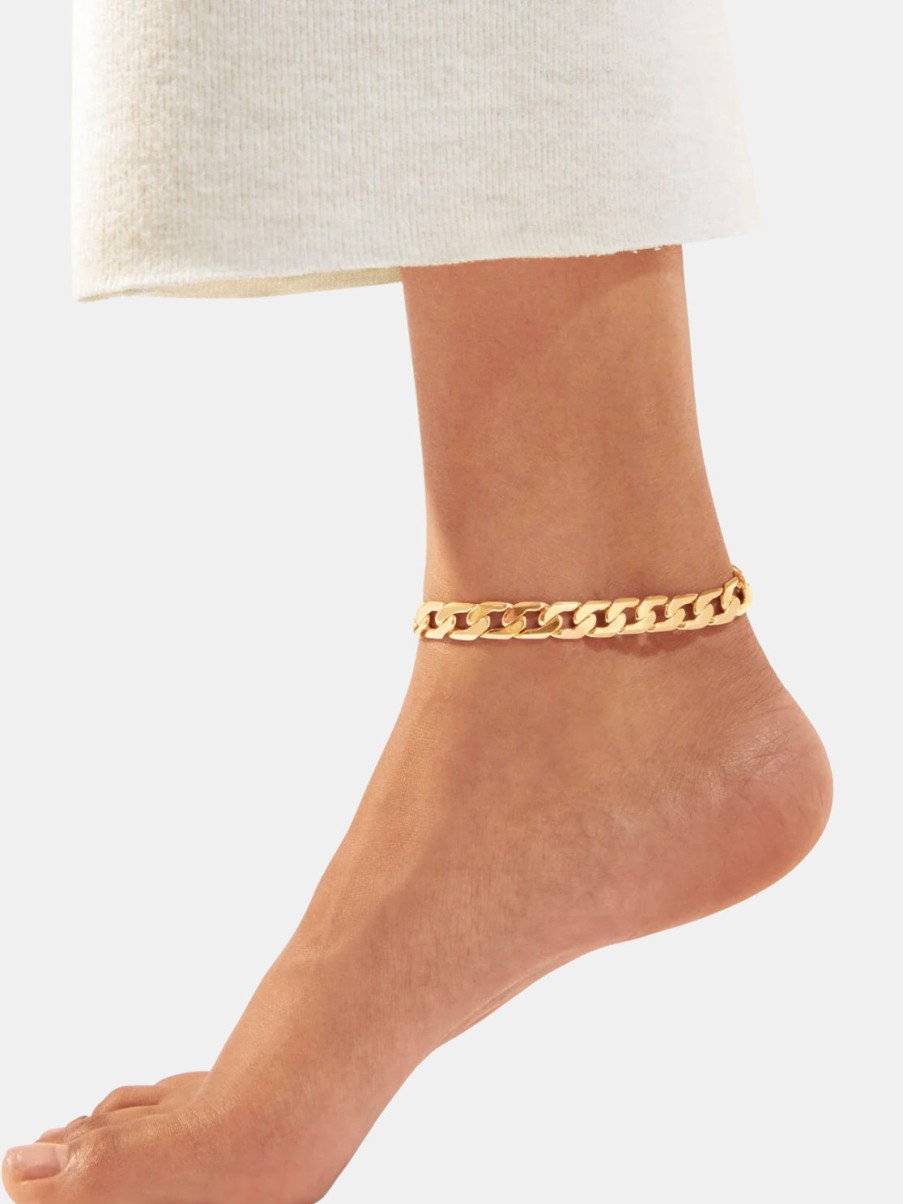 Accessories JENNY BIRD Bracelets | Henry Anklet Gold