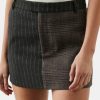 Clothing RAILS Mini | Prim Skirt Pinstripe Plaid Mix